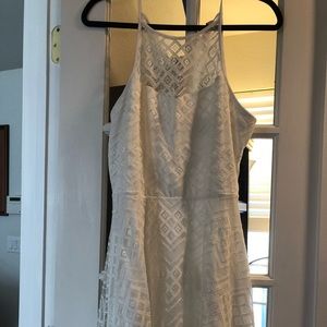 White Candies summer halter dress
